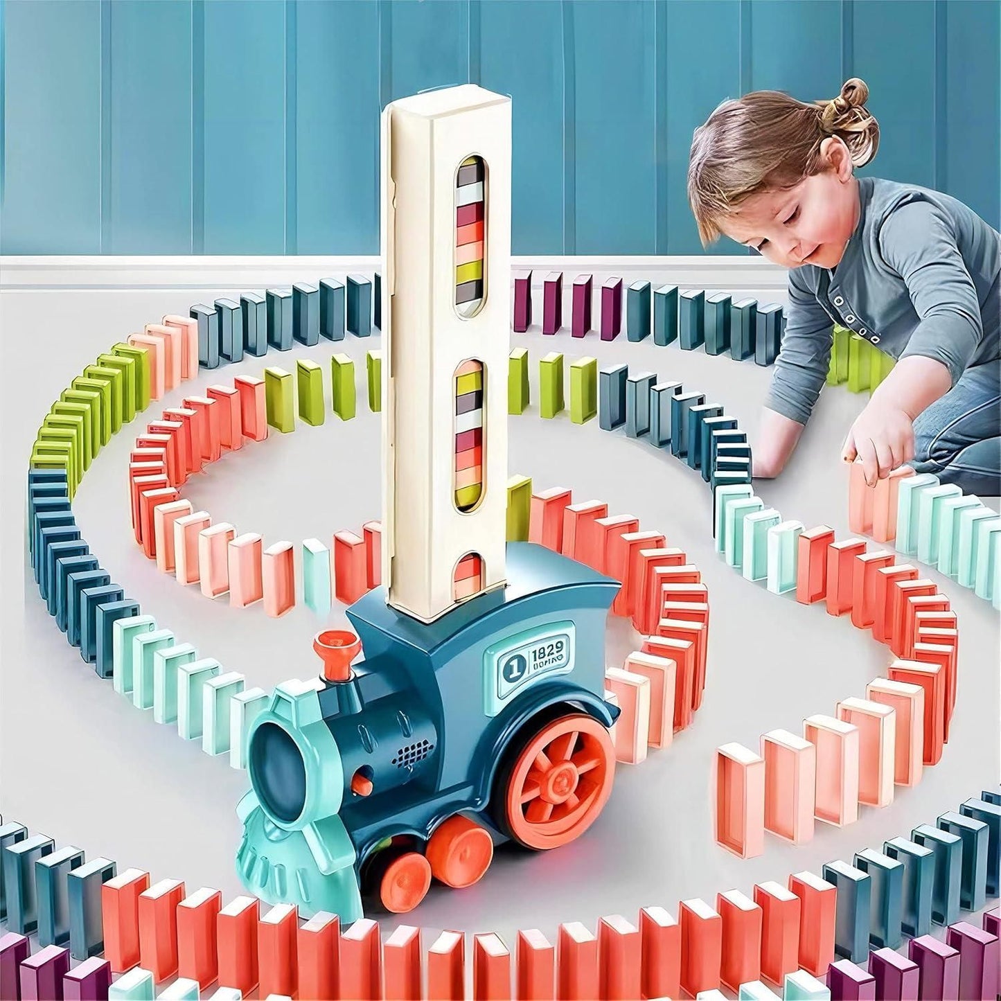 DominoTrain™ Educational & Fun Toy
